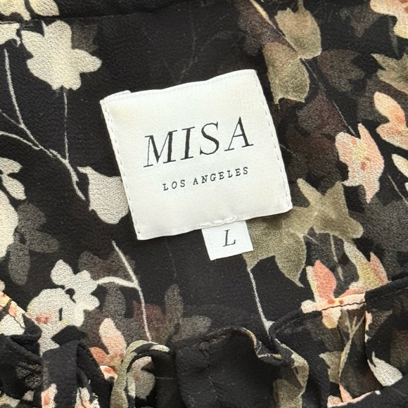 MISA Los Angeles Lolita Dress in Ditsy Black Floral Size Large - Picture 8 of 13